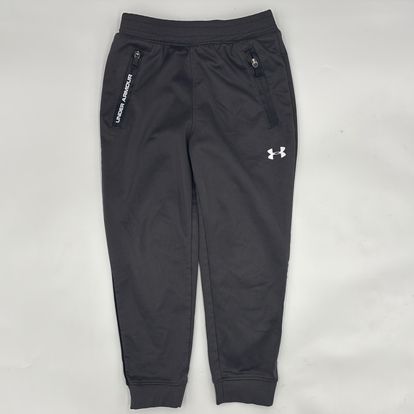 Under Armour Black Joggers with Tapered Leg and Elastic Waistband - Picture 1 of 6
